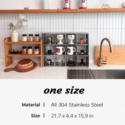 304 Stainless Steel Kitchen Cup Rack