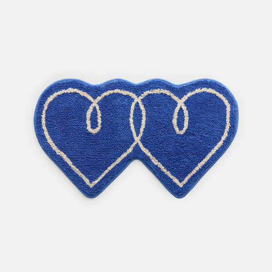 BWTZ Double Heart Accent Rug