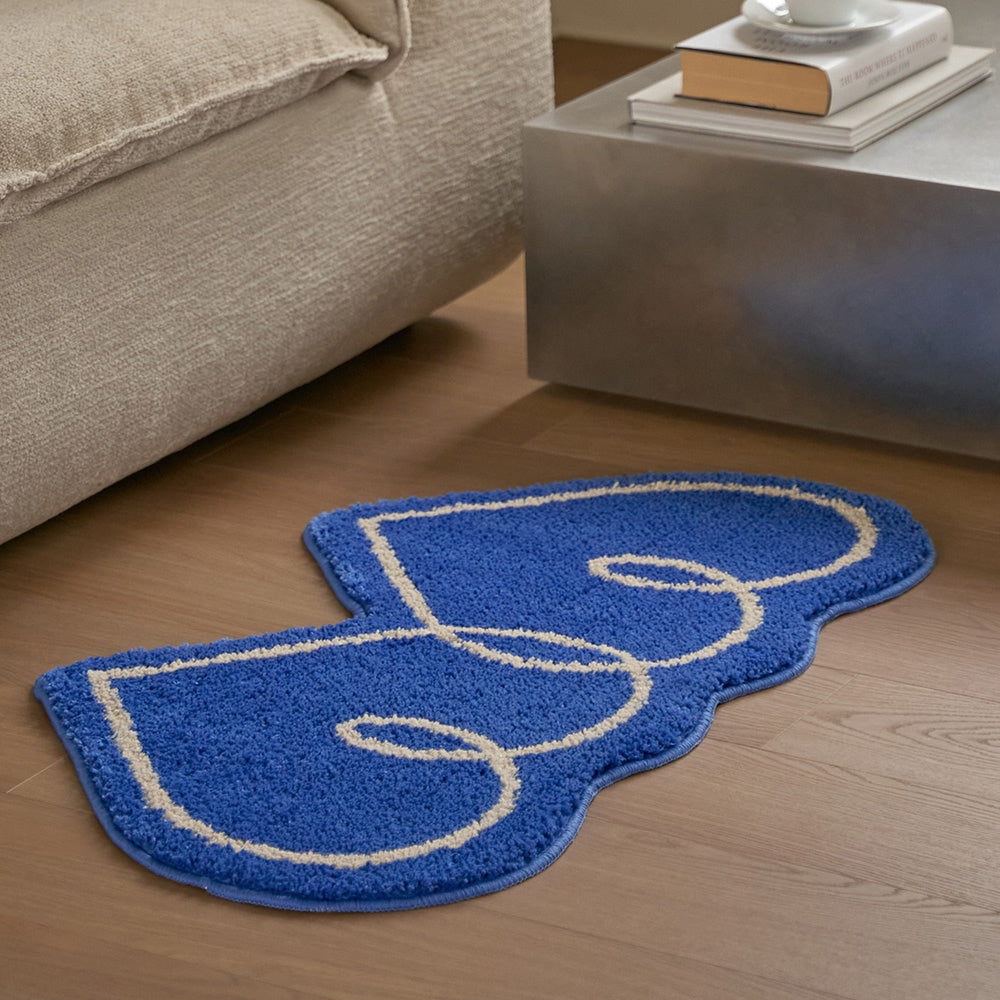 BWTZ Double Heart Accent Rug