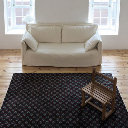 Hailey Brown Floral Rug