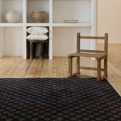 Hailey Brown Floral Rug
