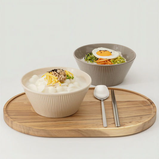 Lining Noodle Bowl Set (2-Piece)