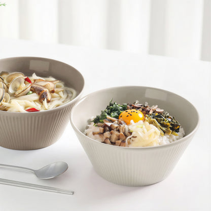 Lining Noodle Bowl Set (2-Piece)