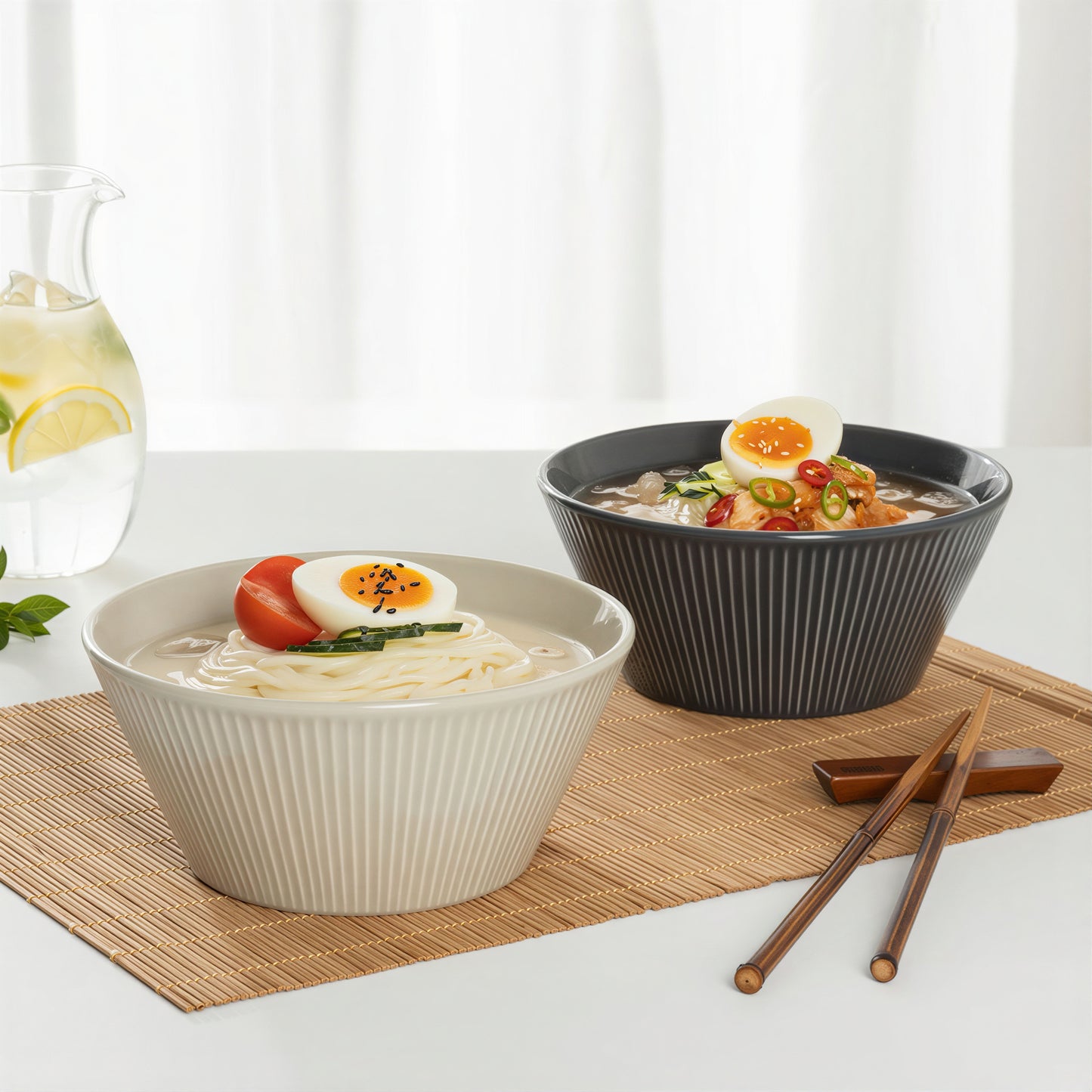 Lining Noodle Bowl Set (2-Piece)