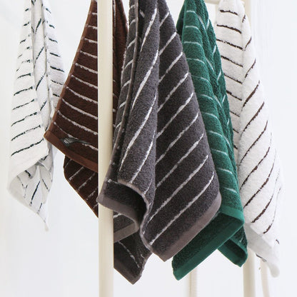 Lino Stripe Blended Yarn Towel (10-Pack)