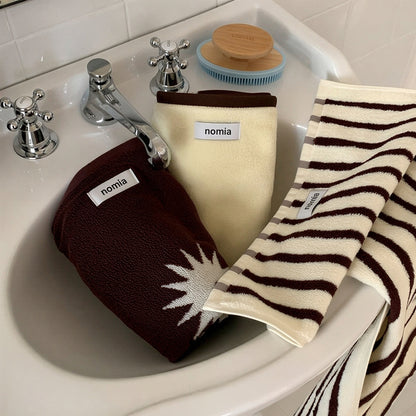 Nomia 40-Count Combed Cotton Face Towel Gift Set (4-Piece)