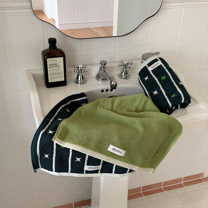 Nomia 40-Count Combed Cotton Face Towel Gift Set (4-Piece)