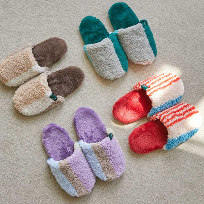 Fleece Wide Indoor Slippers