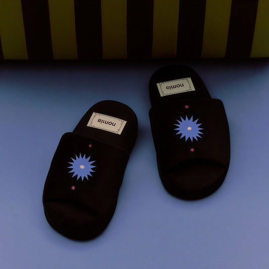 Nomia Starlight Blue Memory Foam Indoor Slippers