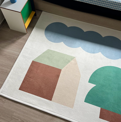 Storybook Home Microfiber Accent Rug
