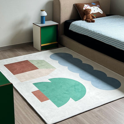 Storybook Home Microfiber Accent Rug