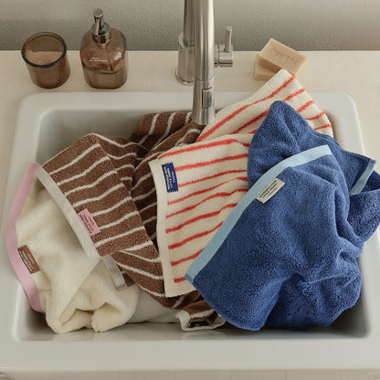 Striped + Solid Hand Towels – The Ice Cream Duo