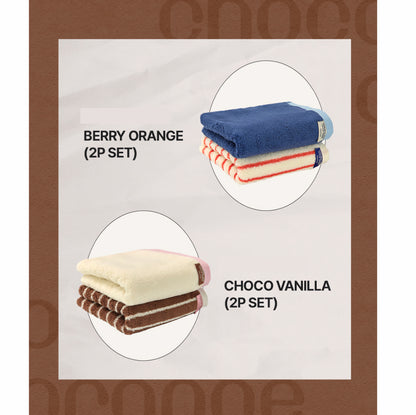 Striped + Solid Hand Towels – The Ice Cream Duo