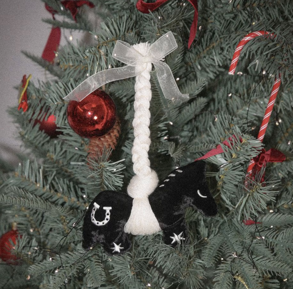 Year of the Horse - Lucky Pony Ornament - close up