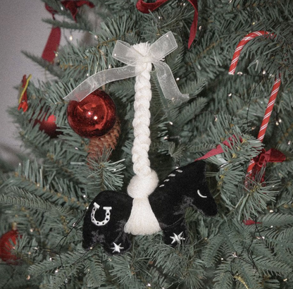 Year of the Horse - Lucky Pony Ornament - close up