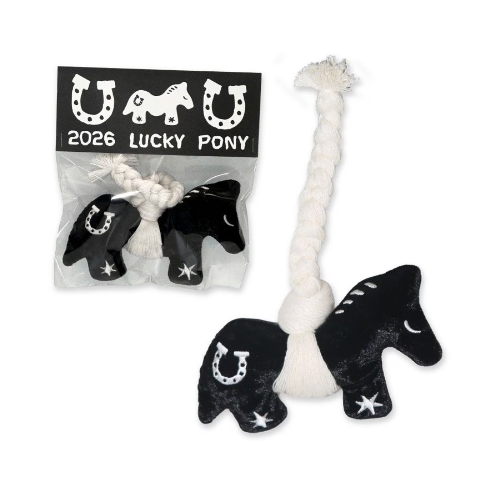 Year of the Horse - Lucky Pony Ornament - detail view