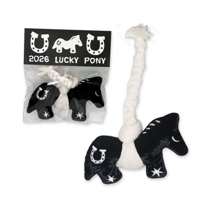 Year of the Horse - Lucky Pony Ornament - detail view