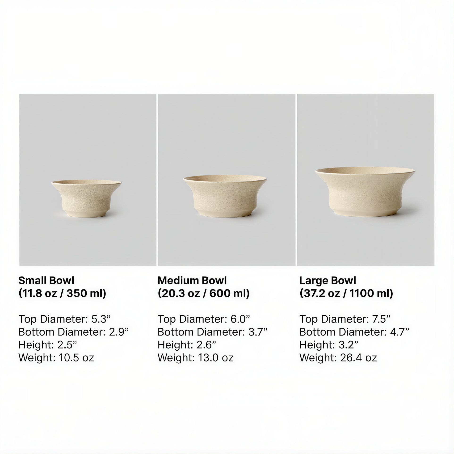Pebbler Everyday Ceramic Bowl (M) - close up