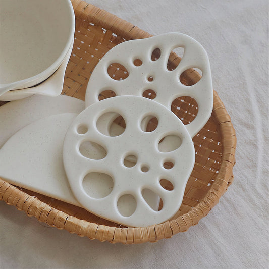 Pebbler Lotus Root Spoon Rest & Coaster