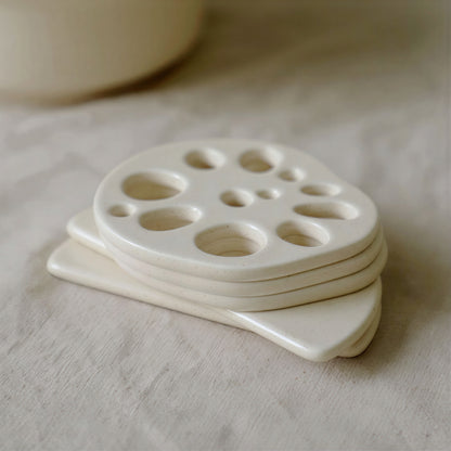 Pebbler Lotus Root Spoon Rest & Coaster