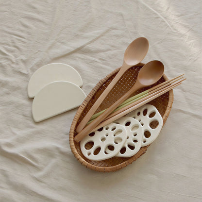 Pebbler Lotus Root Spoon Rest & Coaster