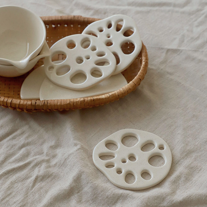 Pebbler Lotus Root Spoon Rest & Coaster
