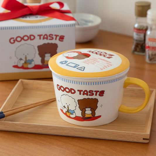Bichon & Poodle Noodle Mug Bowl