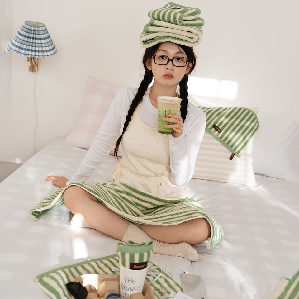 Brunch 40s Combed Cotton Hotel Towel Gift Set (4-Piece)