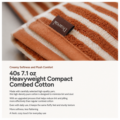 Brunch 40s Combed Cotton Hotel Towel Gift Set (4-Piece)