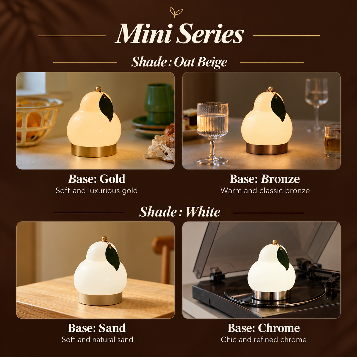 Fruit-Shaped Mini Portable Lamp