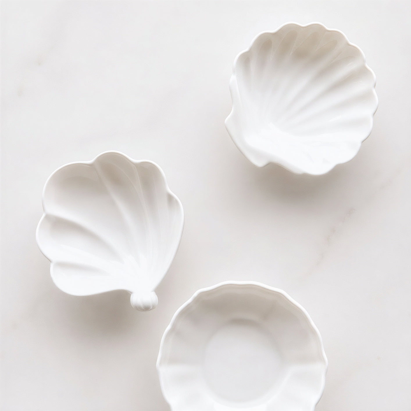 Soft tide collection Gyeol Shell 3-Piece Side Dish Set