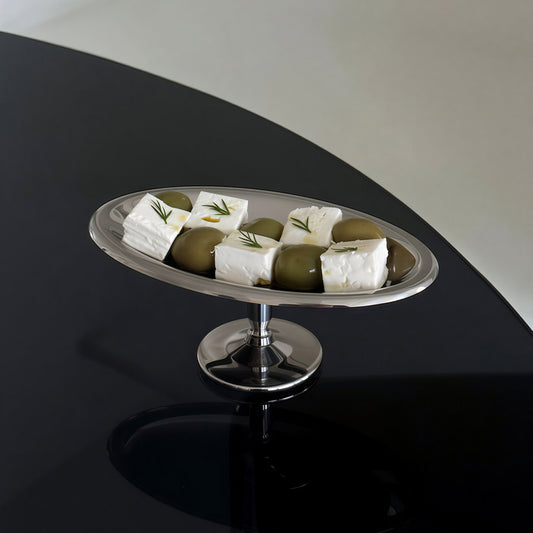 Stainless Steel Dessert Stand Plate