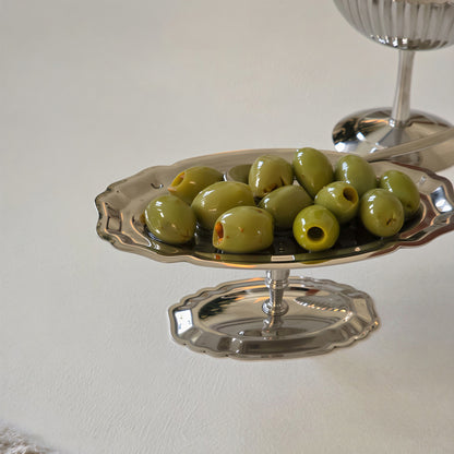 Stainless Steel Dessert Stand Plate