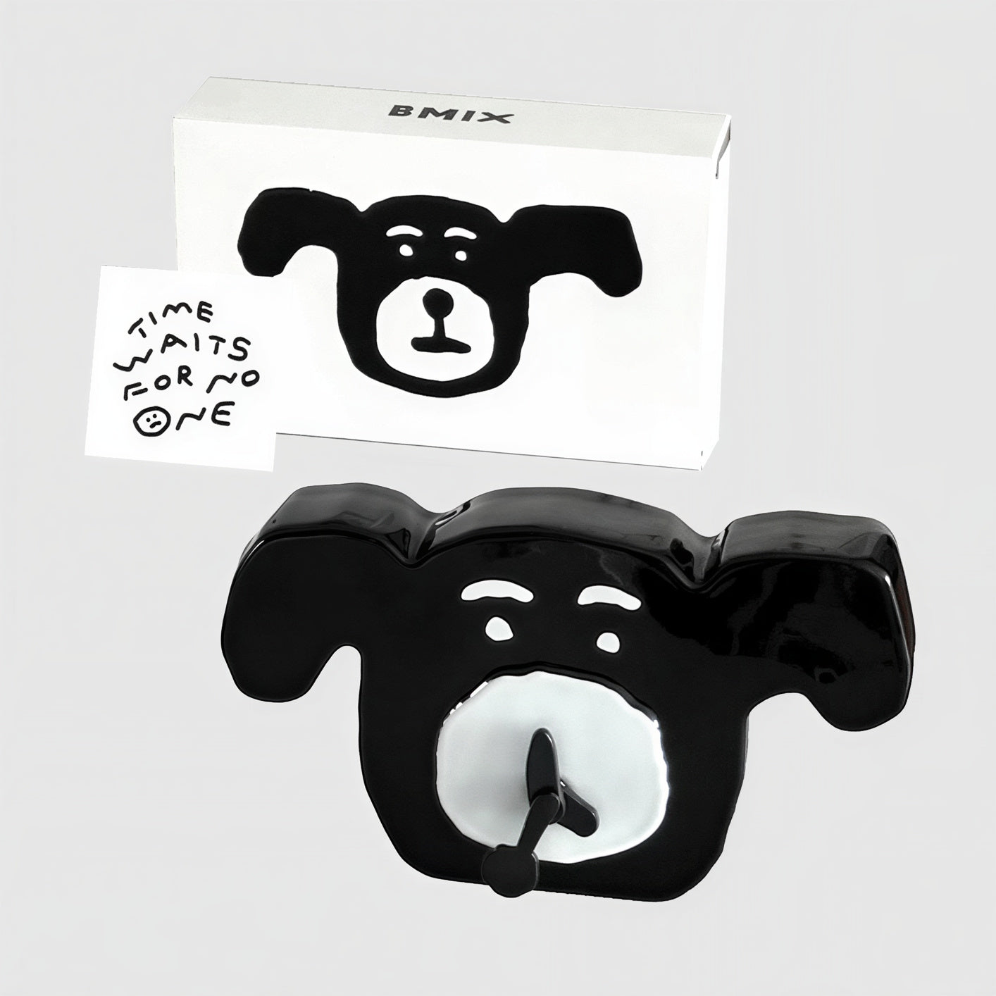 INAPSQUARE Dog Wall & Table Clock B