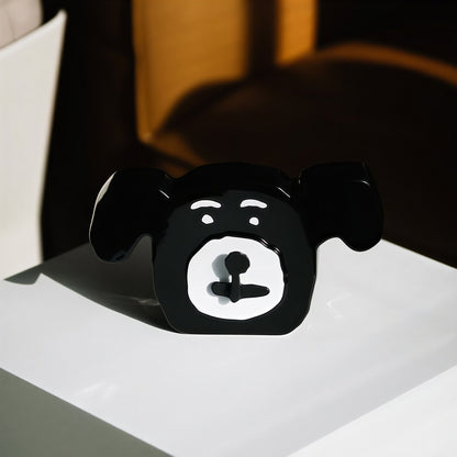 INAPSQUARE Dog Wall & Table Clock B