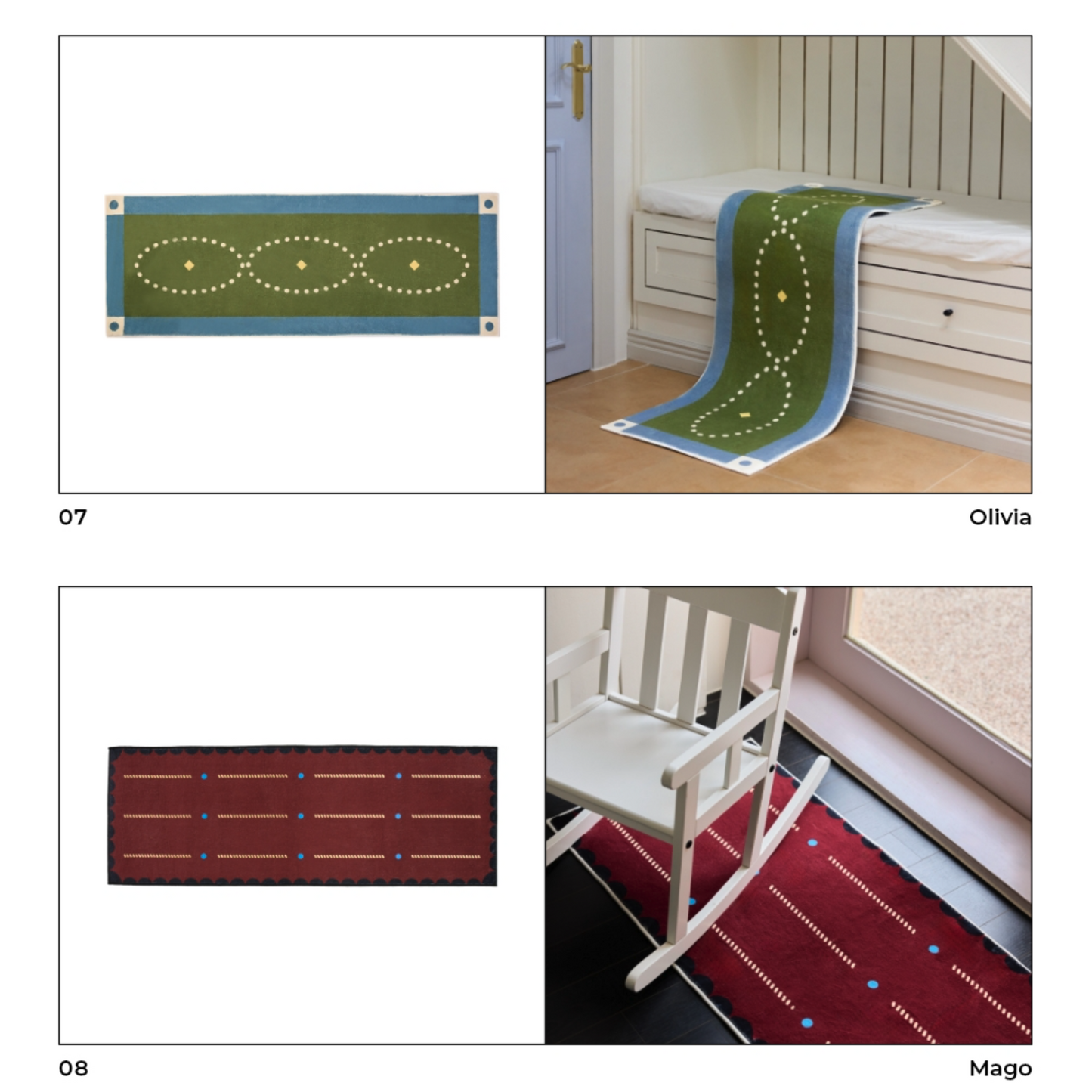 Jacquard Runner Rug