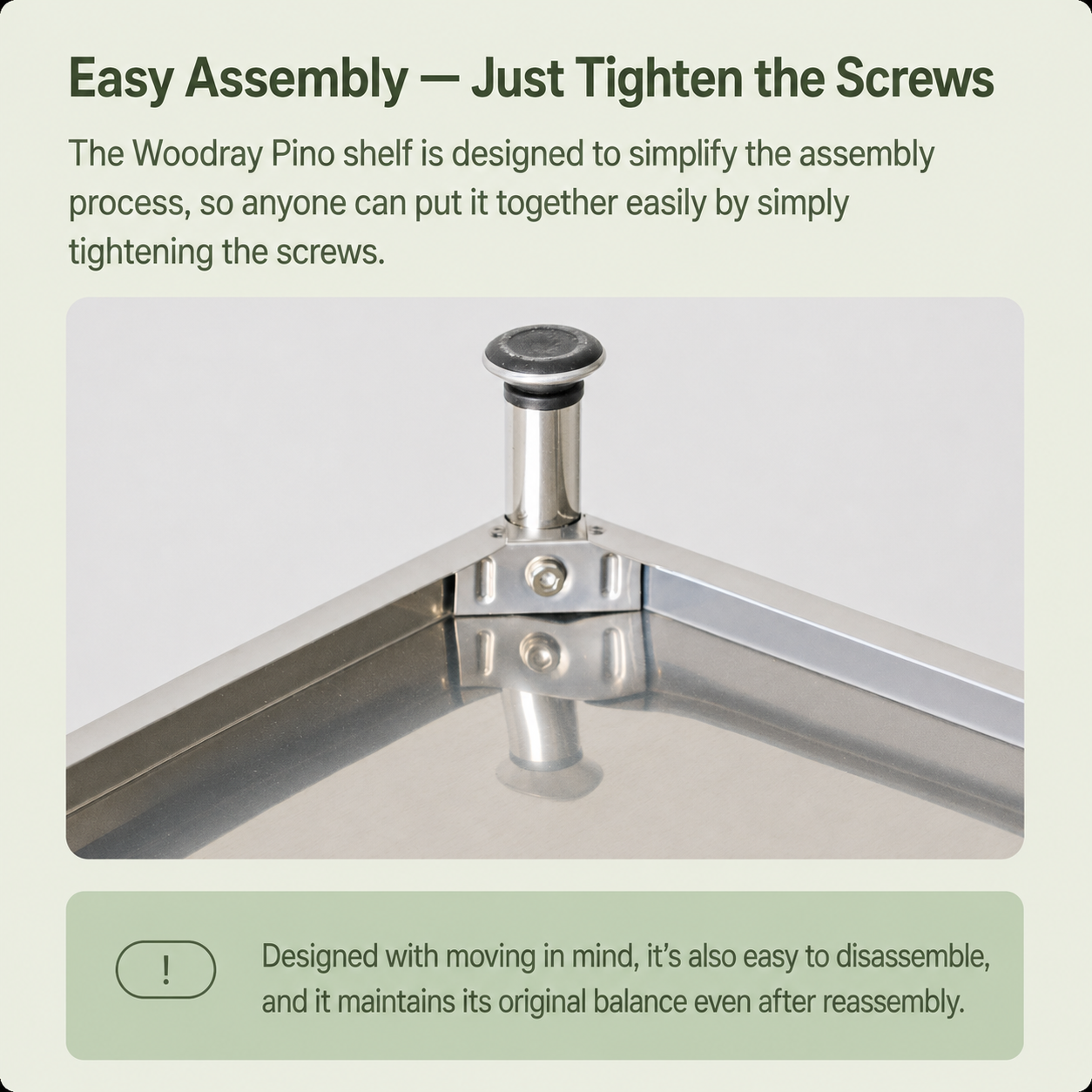 Stainless Steel Storage Shelf