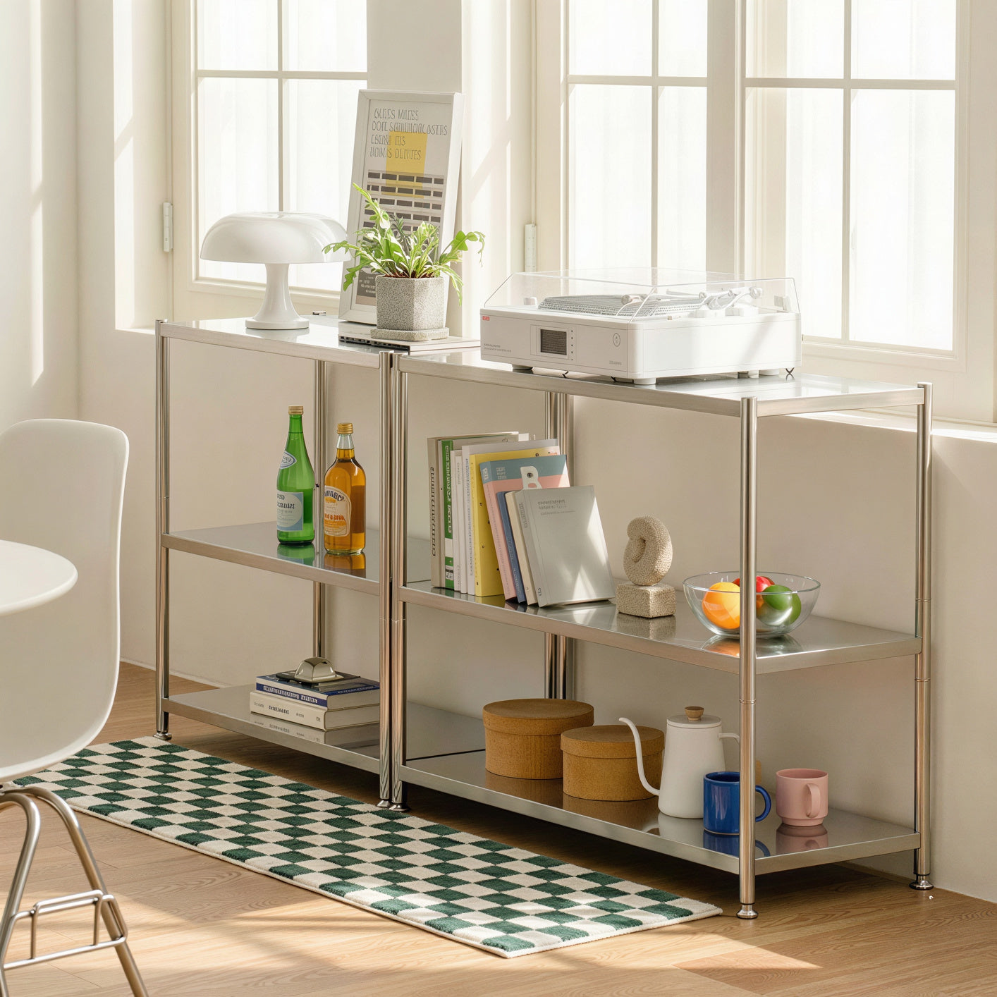 Stainless Steel Storage Shelf