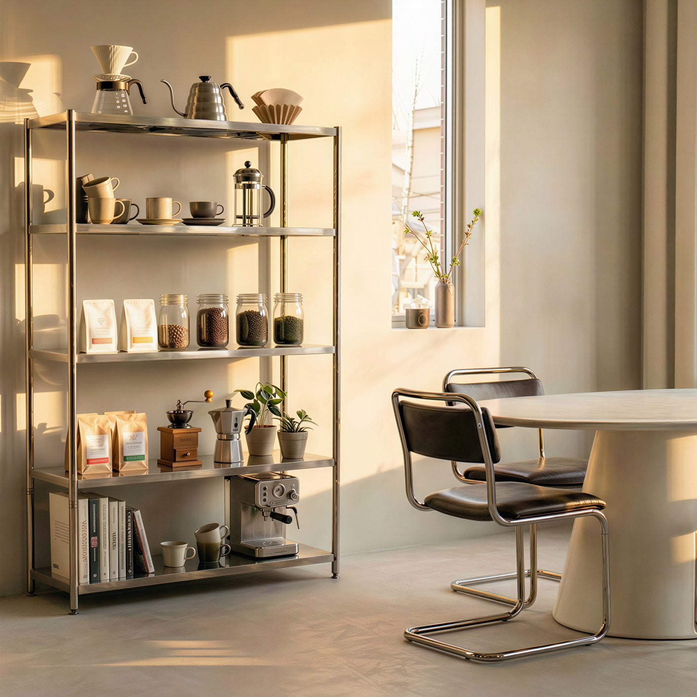 Stainless Steel Storage Shelf