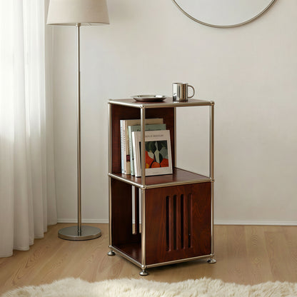 Mid-Century Modular Bedside Shelf