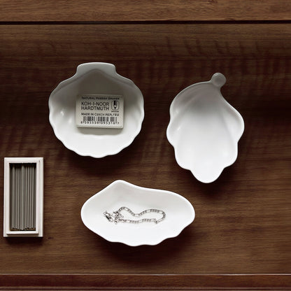 Seashell Ceramic Sauce Dish Set