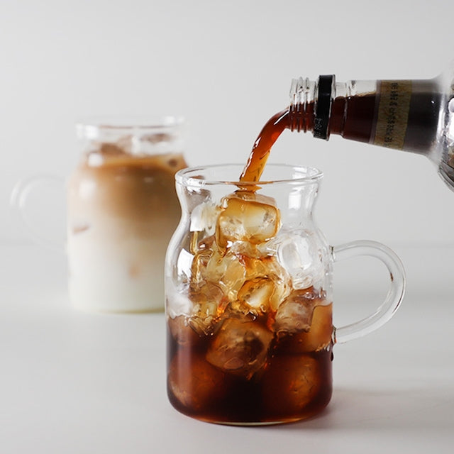 Insulated Milk Jar Glass Cup