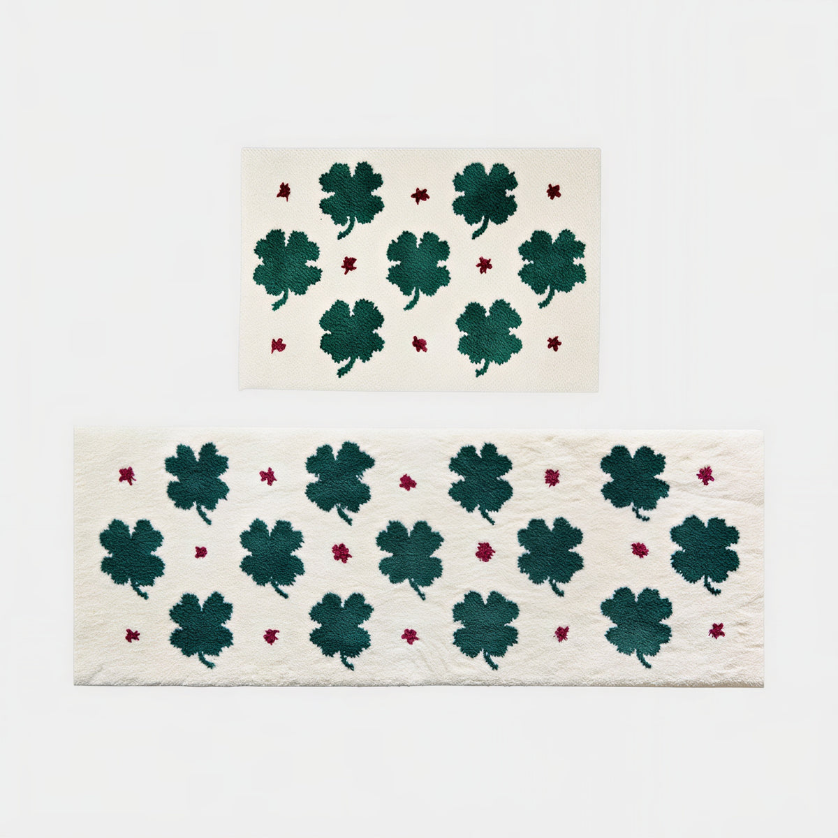 Clover Cream Mini Rug