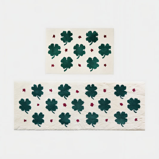 Clover Cream Mini Rug