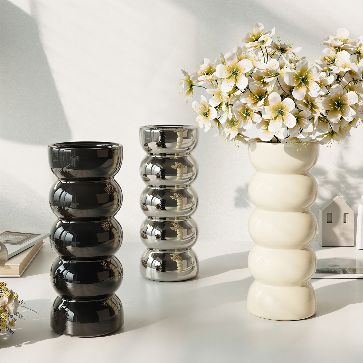 Ceramic Wave Vase