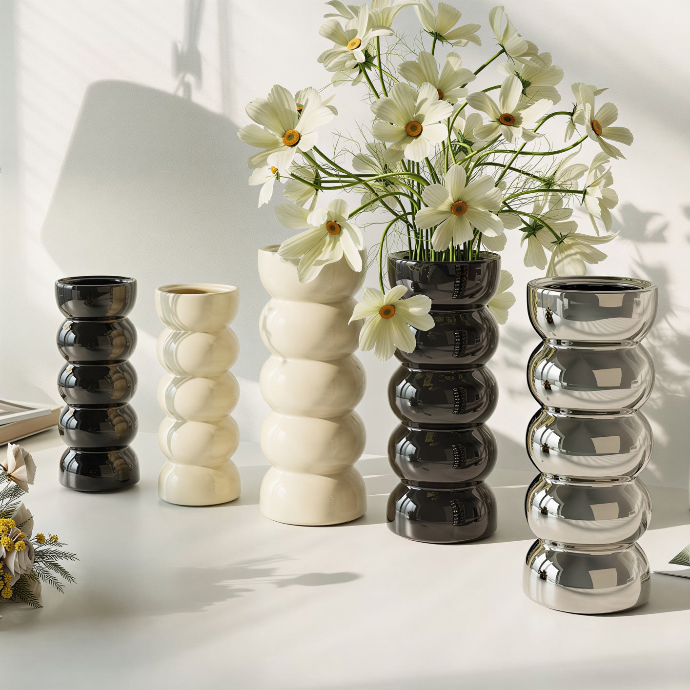 Ceramic Wave Vase