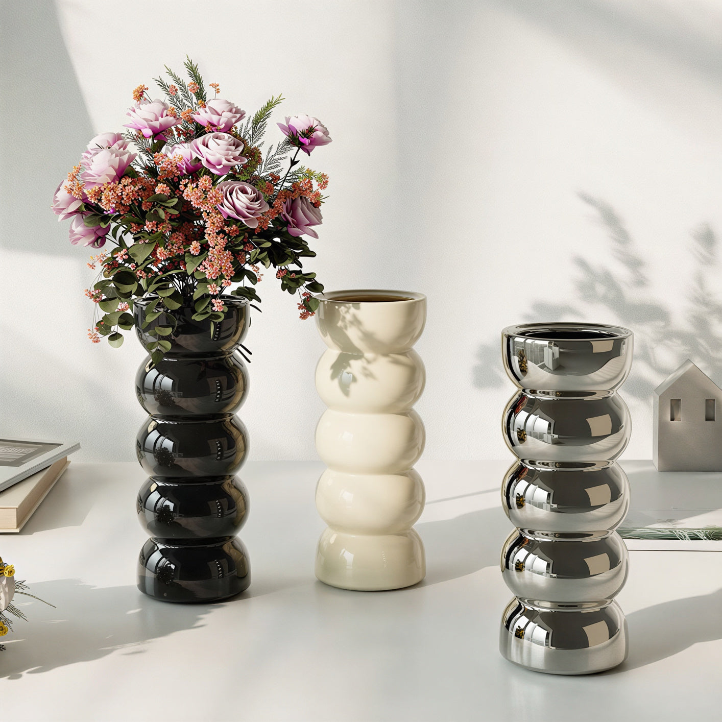 Ceramic Wave Vase