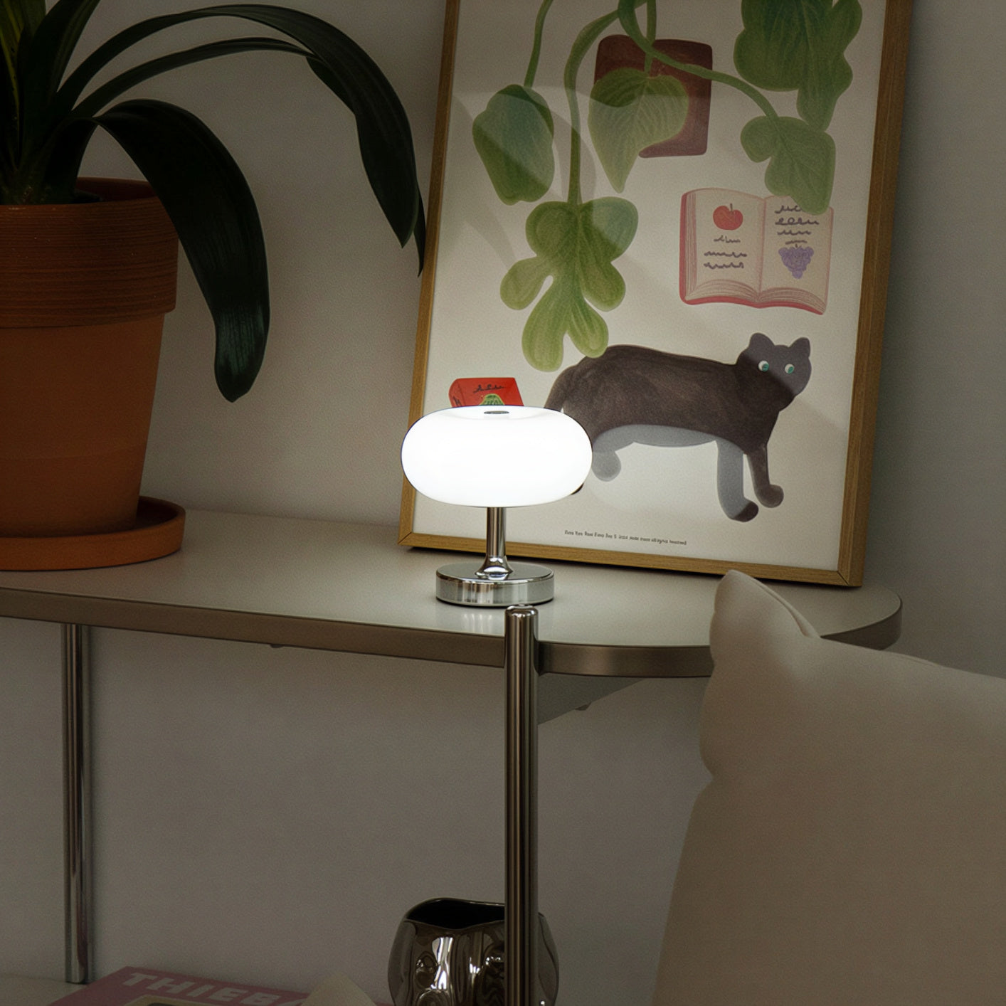 Mini Glazed Donut LED Lamp
