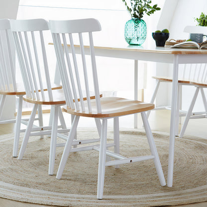 Solid Wood Dining Chair Set of 2