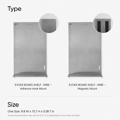 Magnetic Stainless Steel Wall Organizer
